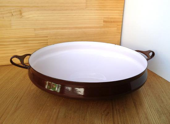 dansk/ダンスク Kobenstyle パエリアパン 茶 ビンテージ品