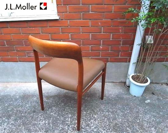デンマーク J.L.Moller No.75 チーク材チェア ?