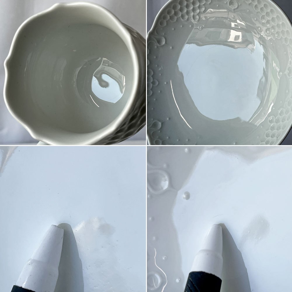 マイセン Meissen ホワイトレリーフ コーヒーカップ&ソーサー C&S ルードヴィッヒ・ツェプナー Ludwig Zepner ドイツ A ◇