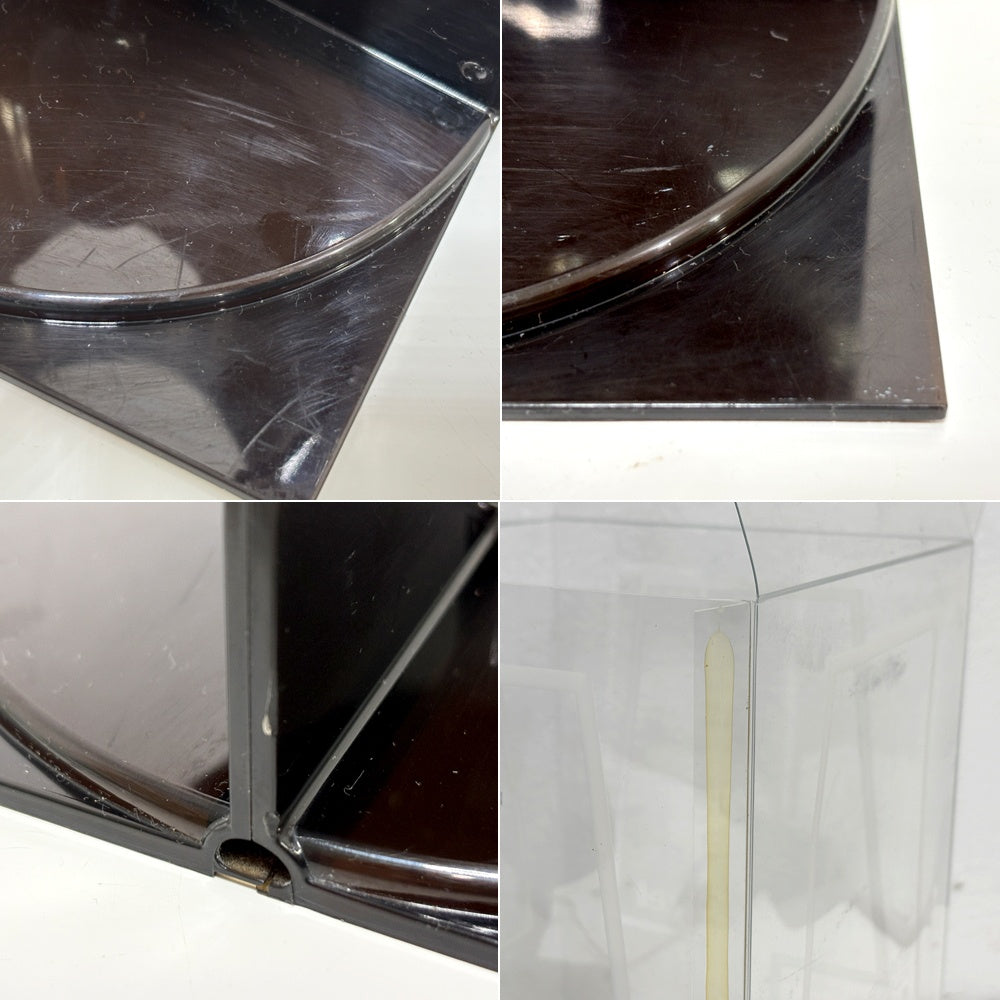 カルテル Kartell テイク TAKE テーブルランプ ポリカーボネート製 フェルーチョ・ラヴィアーニ Ferruccio Laviani スモーク イタリア 箱付 ●