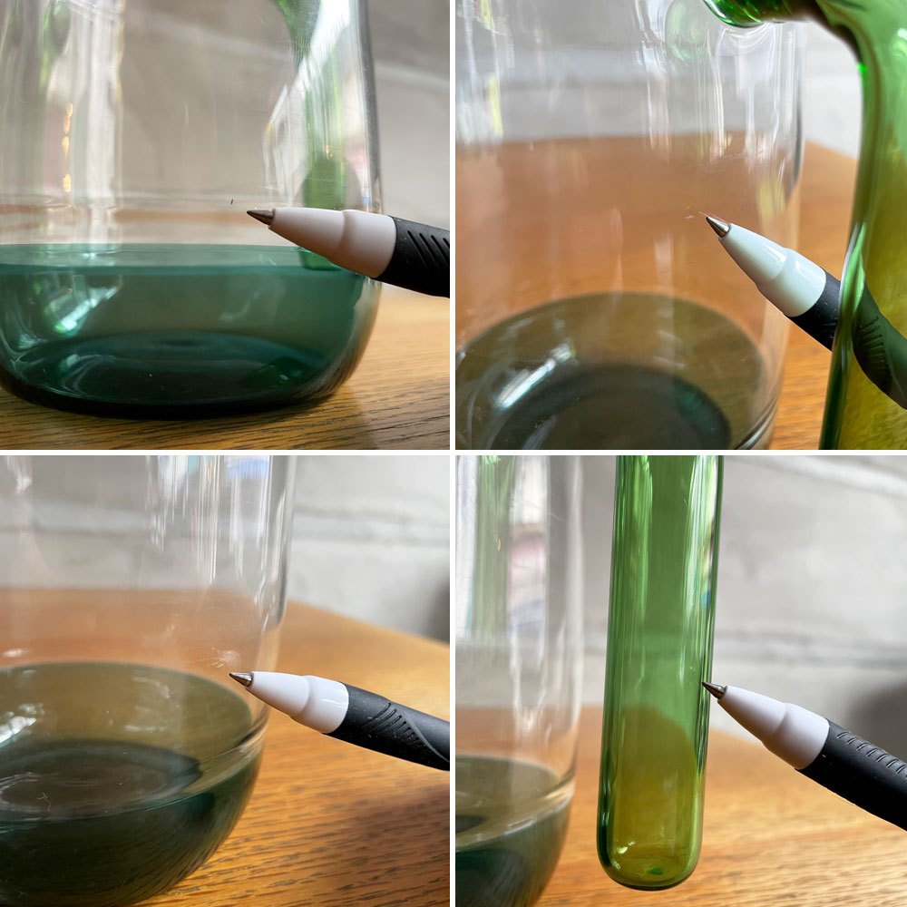 ヨッヘンホルツ JOCHEN HOLZ インカルモ ジャグ lncalmo Jug 3colors Purple x Teal 水差し 花瓶 フラワーベース ガラス ハンドメイド ♪