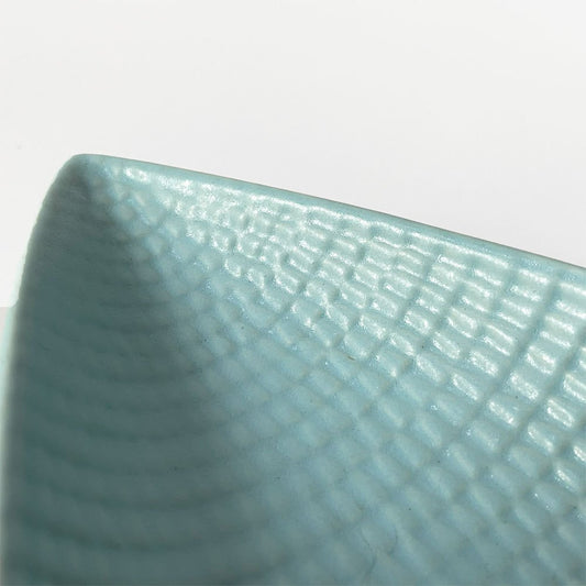 グスタフスベリ GUSTAVSBERG レプティル Reptil リーフ型 プレート スティグ・リンドベリ Stig Lindberg 北欧 ビンテージ ライトブルー ★