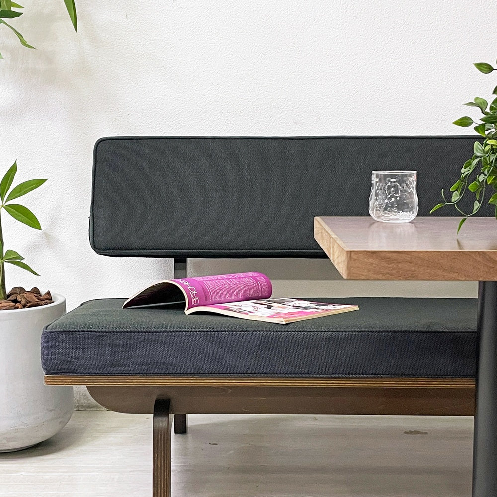 グラフ graf ナラティヴ Narrative サブロク 3/6 2Pソファ シナ突板合板 グラフブラウン カルドツイード Caldo Tweed ●