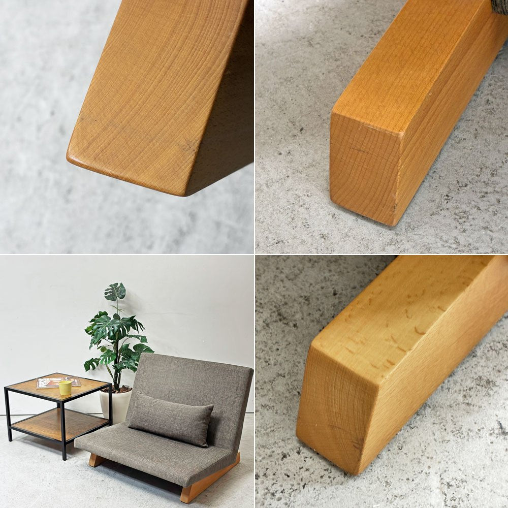 フランネル FLANNEL ソファ SOFA ペンタ PENTA 900 チェア 1人掛け ビーチ無垢材 参考定価約¥71,390~ ●
