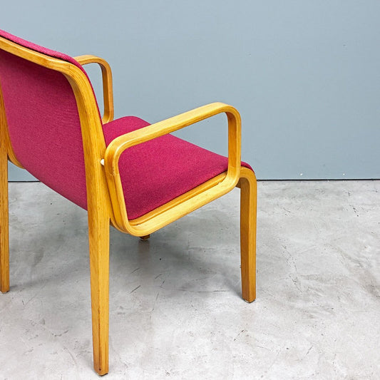 ノル Knoll 1305U アームチェア ダイニングチェア プライウッド ビル・ステファン Bill Stephens ビンテージ ミッドセンチュリー ◎