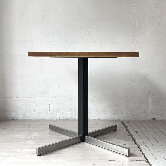 モリソン小林 カフェテーブル オーダーメイド家具 スクエア天板 幅61㎝ インダストリアル カフェスタイル 店舗什器 ★