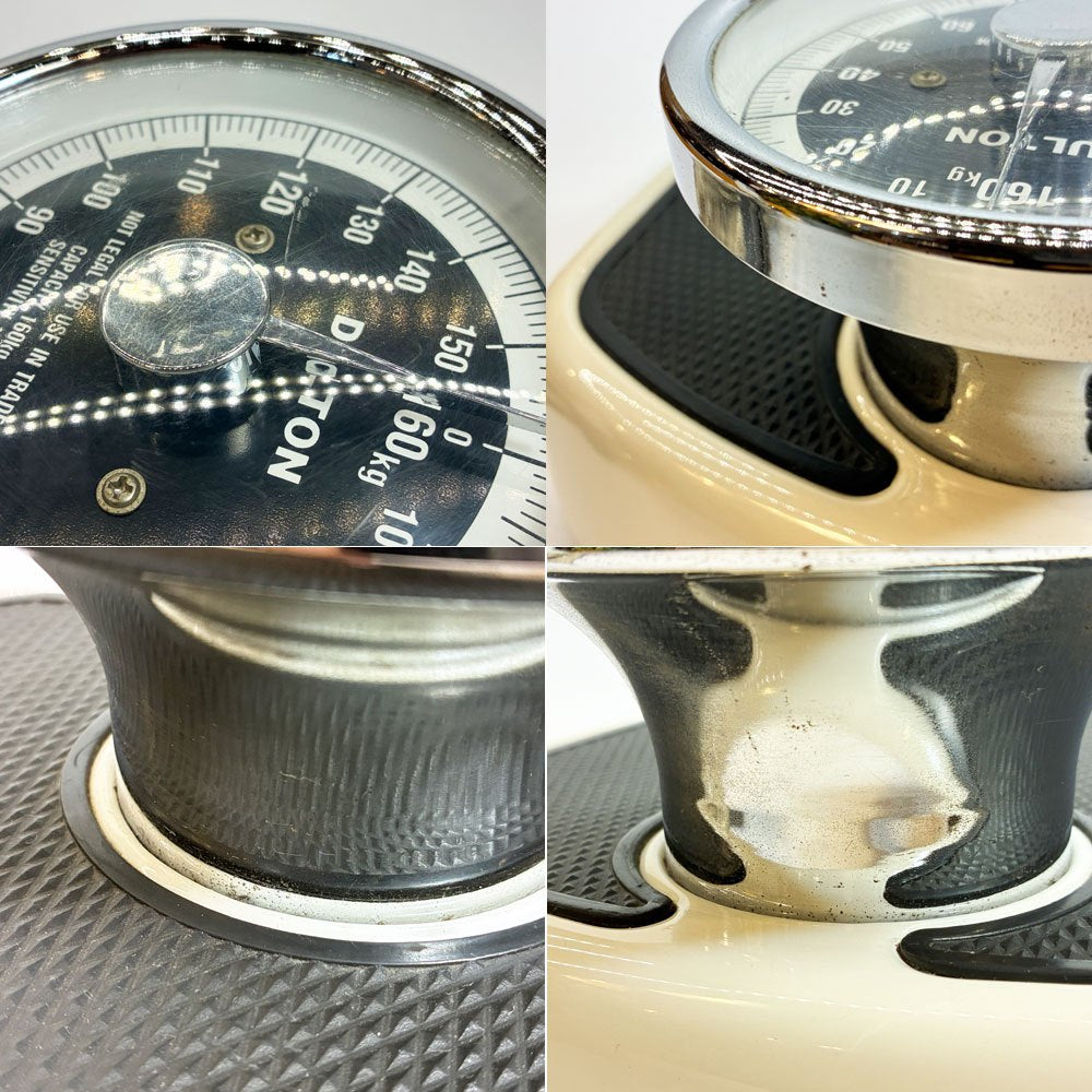 ダルトン DULTON バススケール BATH SCALE アナログ体重計 耐荷重160kg インダストリアルデザイン レトロ 旧モデル ★