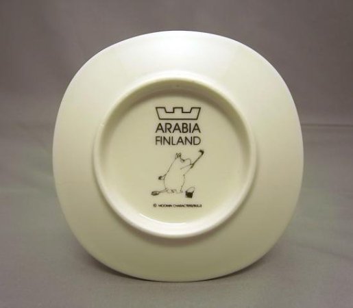 アラビア ムーミン 廃番プレート "Little Me and an Ant"