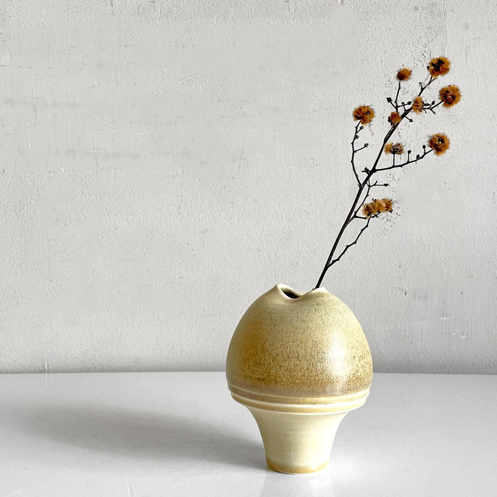 KLOCKAREGARDEN:s KERAMIK 花器 フラワーベース Gert Ingvar Andersson スウェーデン ビンテージ 北欧雑貨 ■