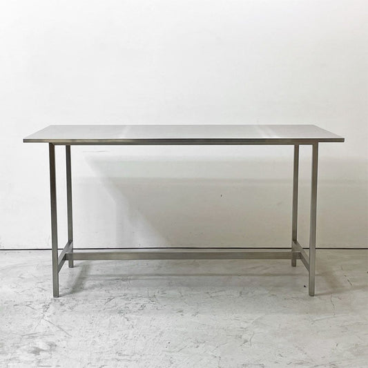 ステンレス ワークテーブル Stainless Steel Work Table 作業台 ワークテーブル デスク シェルフ 店舗什器 調理台 厨房 工業系 ●