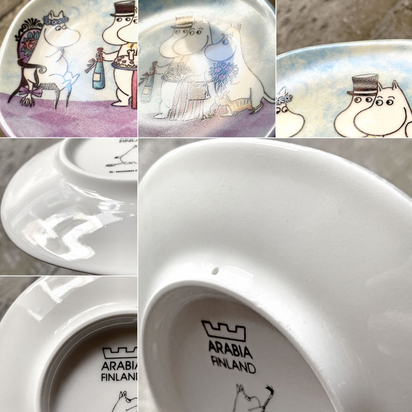 アラビア ARABIA ムーミン MOOMIN 誕生日 Birthday ウォールプレート 飾り皿 2005-2007年 箱付 廃番 フィンランド 北欧食器 ■