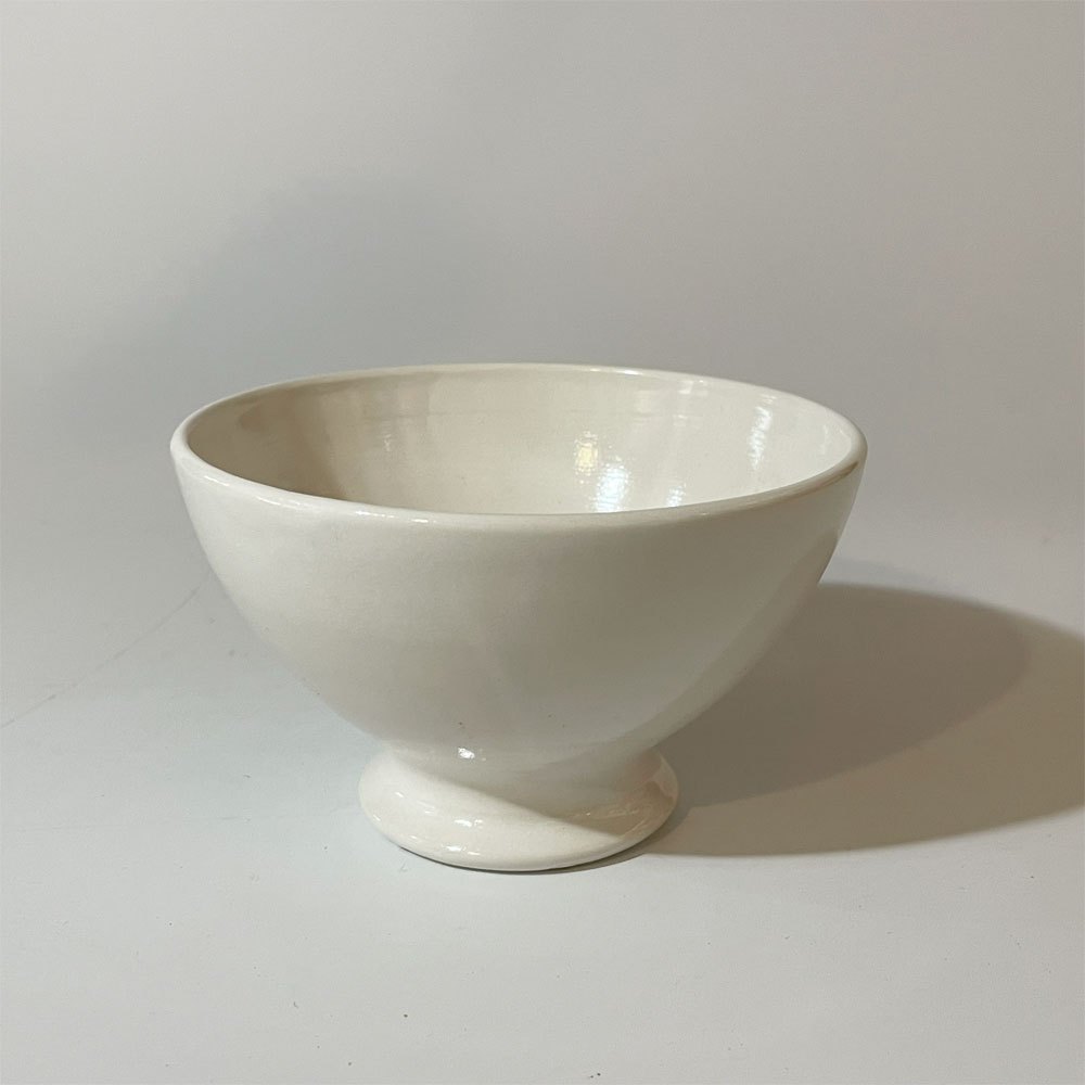 岡田直人 フランスカップ S 11cm ボウル ホワイト 陶芸家 現代 岡田直人 フランスカップ S 11cm ボウル ホワイト 陶芸家 現代
