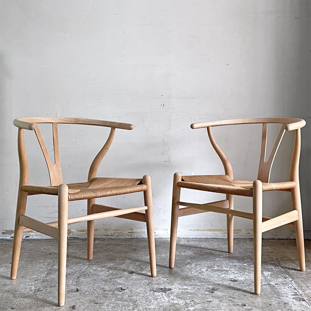 カールハンセン&サン Carl Hansen & son Yチェア CH24 ビーチ材 ソープフィニッシュ ハンス・J・ウェグナー デンマーク 北欧家具 A ■