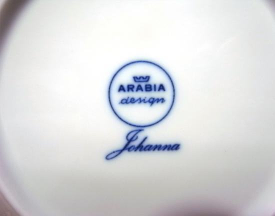 arabia アラビア Johanna ケーキプレート