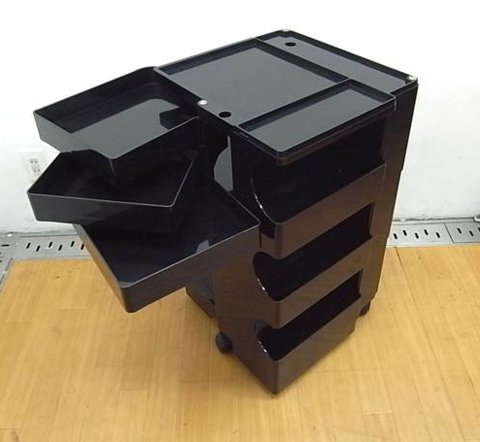 ◎‟BIEFFEPLAST PADOVA” Vintage Bobby Wagon ボビーワゴン Black Joe