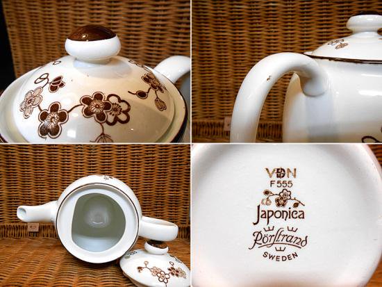 ●ロールストランド/Rorstrand "JAPONICA/ジャポニカ" コーヒーポット Jacqueline Lynd