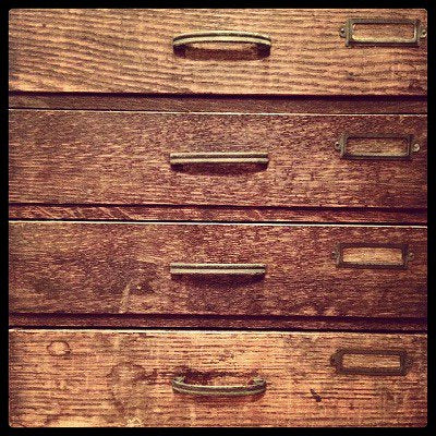 ☆ Japan Vintage Wood Drawers / ジャパンビンテージ 木製小引き出し