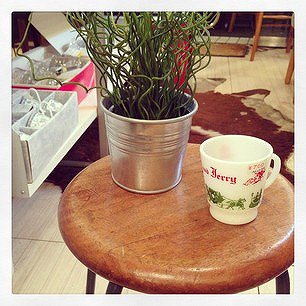 ☆ 70'S USA Vintage Wood Stool / 70年代 アメリカ ビンテージ ウッドスツール