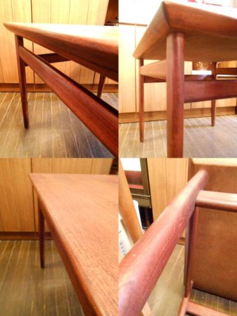 ◎Denmark デンマーク ヴィンテージ チーク コーヒーテーブル Teak Coffee table