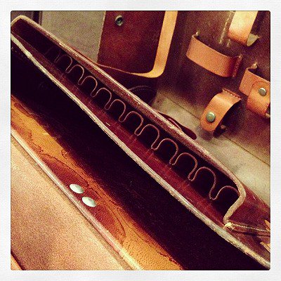 ☆ 1930~40’S Vintage Swiss ARMY Leather Bag / 30年代~40年代ビンテージ スイス軍レザーバッグ