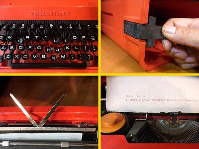 ◇ オリベッティ / olivetti タイプライター『 バレンタインS 』
