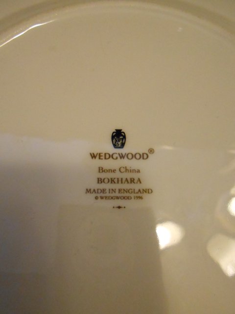 ◎廃番 WEDGWOOD ウェッジウッド Bokhara ボッカーラ ボカラ ケーキ プレート