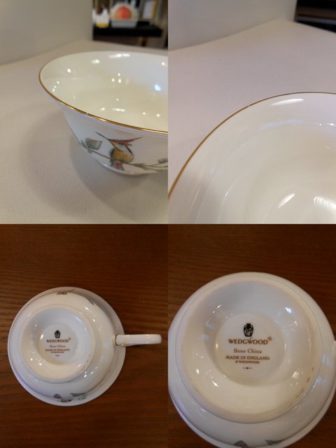 ◎WEDGWOOD ウェッジウッド HUMMING BIRDS ハミングバード ハチドリ ティー Tea C&S