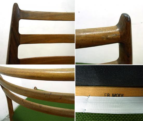 ● デンマーク製 ヴィンテージ J.L.Moller No.78 チェア ①