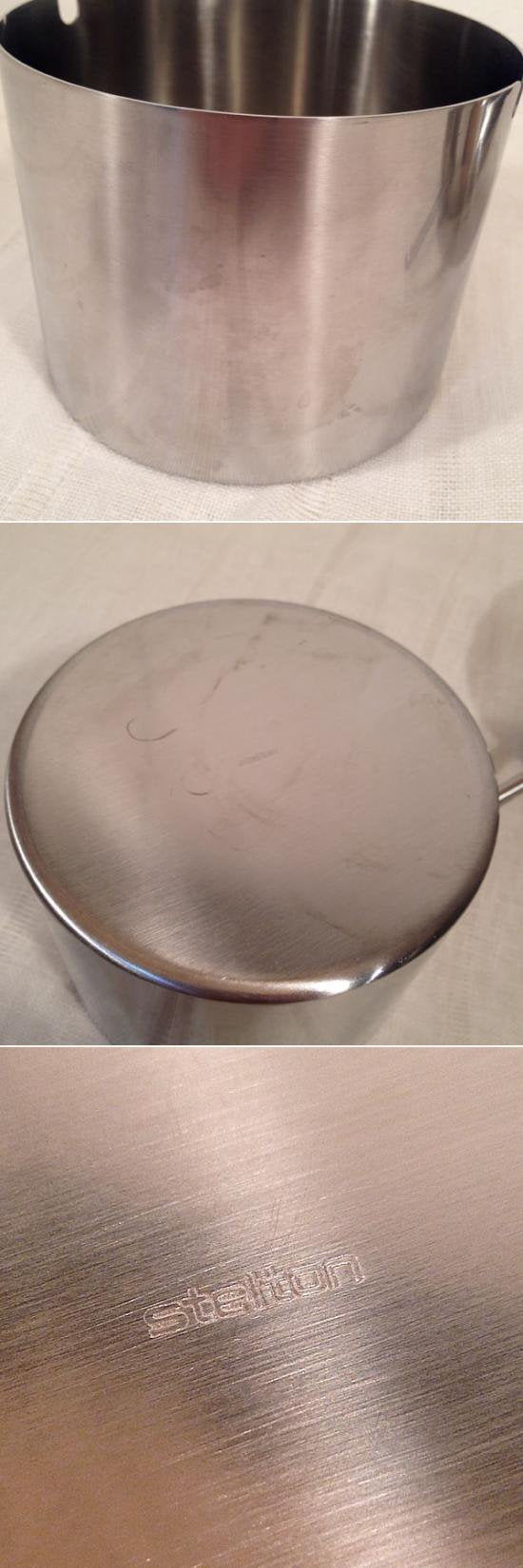 ★Denmark stelton "Revolving Ashtray" L デンマーク ステルトン リボルビング 灰皿 ラージ アルネ•ヤコブセンデザイン