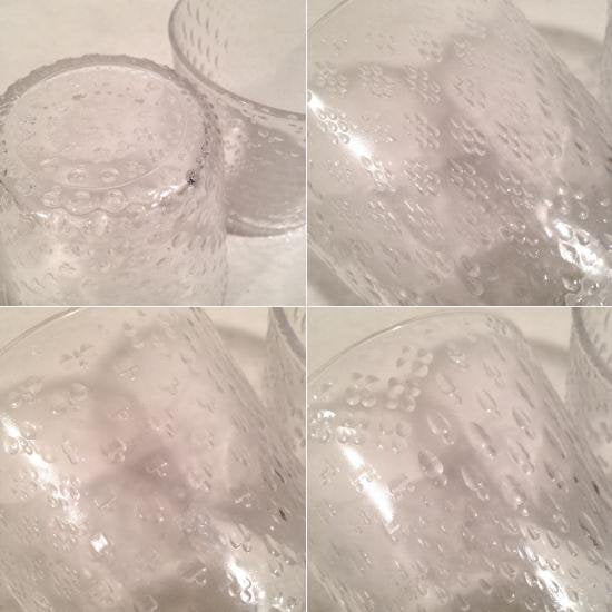 ★Finland Nuutajarvi "Tundra" Vintage Tumbler Glass ヌータヤルヴィ ツンドラ ヴィンテージ タンブラーグラス オイバ・トイッカデザイン