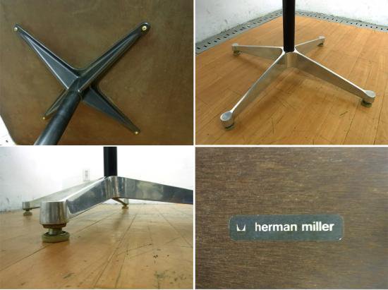 ● hermanmiller ハーマンミラー製 コントラクトテーブル スクウェア