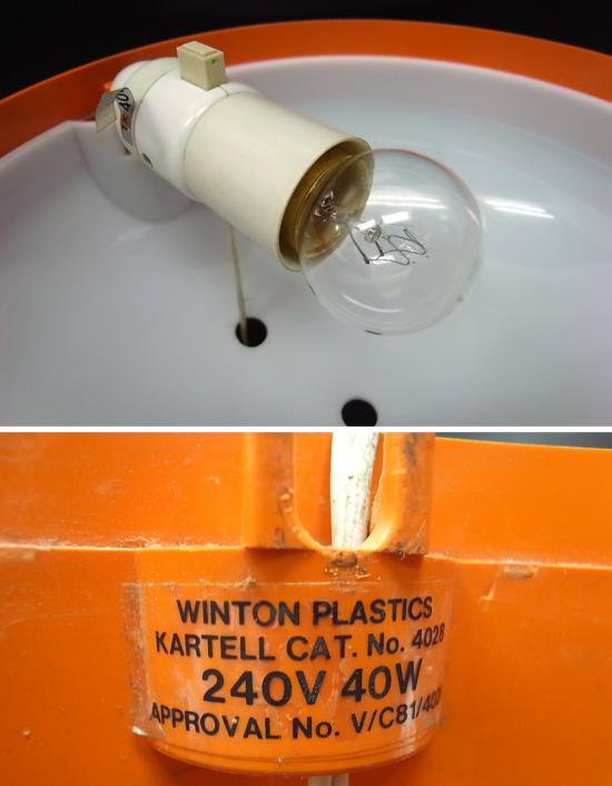 ● Kartell カルテル ジョエ コロンボ KD27 ランプ