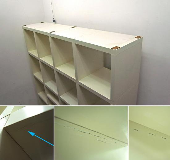 ● Kartell / カルテル シェルビングシステム 4×5 ボックス4個付