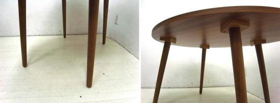 ● unico ウニコ Albero アルベロ カフェテーブル ウォールナット材