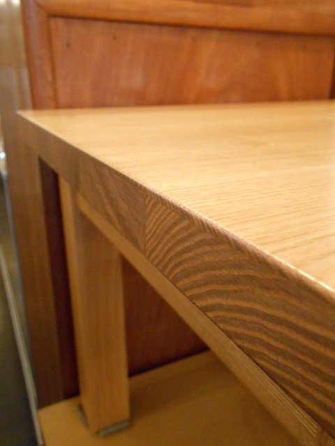 ◎ 無印良品 MUJI タモ材 ローテーブル 引出/ドロワー付