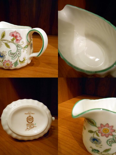 Minton/ミントン ハドンホール グリーン クリーマー