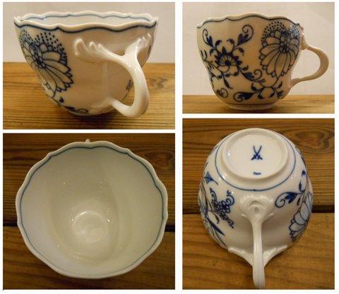 ◎MEISSEN(マイセン)/Blue Onion(ブルーオニオン) カップ&ソーサー1客