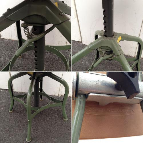 ★60〜70'S USA Vintage "Toledo Metal Furniture Company" Industrial Drafting Chair / ドラフティングチェア