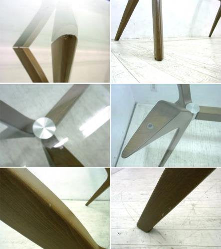 ● Calligaris カリガリス トーキョー ガラス製 ダイニングテーブル