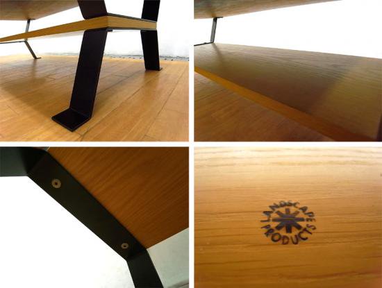 Landscape Products / ランドスケーププロダクツ ◇ 受注生産 『 V.K Coffee Table / V.K コーヒーテーブル ( オークトップ別注モデル ) 』