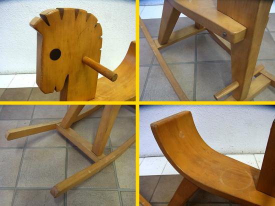 ◇Germany Konrad Keller ケラー社 Classic Rocking Horse 『Peter / ペーター』