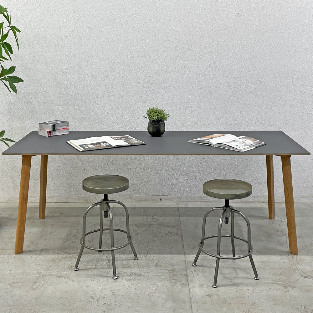 アデペシュ a.depeche インダストリアル スクリュー スツール industrial screw stool 昇降式 店舗什器 定価15,950円 B 〓