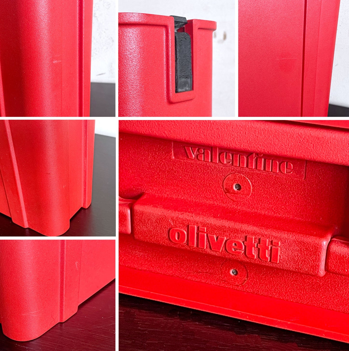 オリベッティ olivetti バレンタイン Valentine タイプライター 赤いバケツ エットーレ・ソットサス Ettore Sottsass スペイン製 MoMA イタリア ■