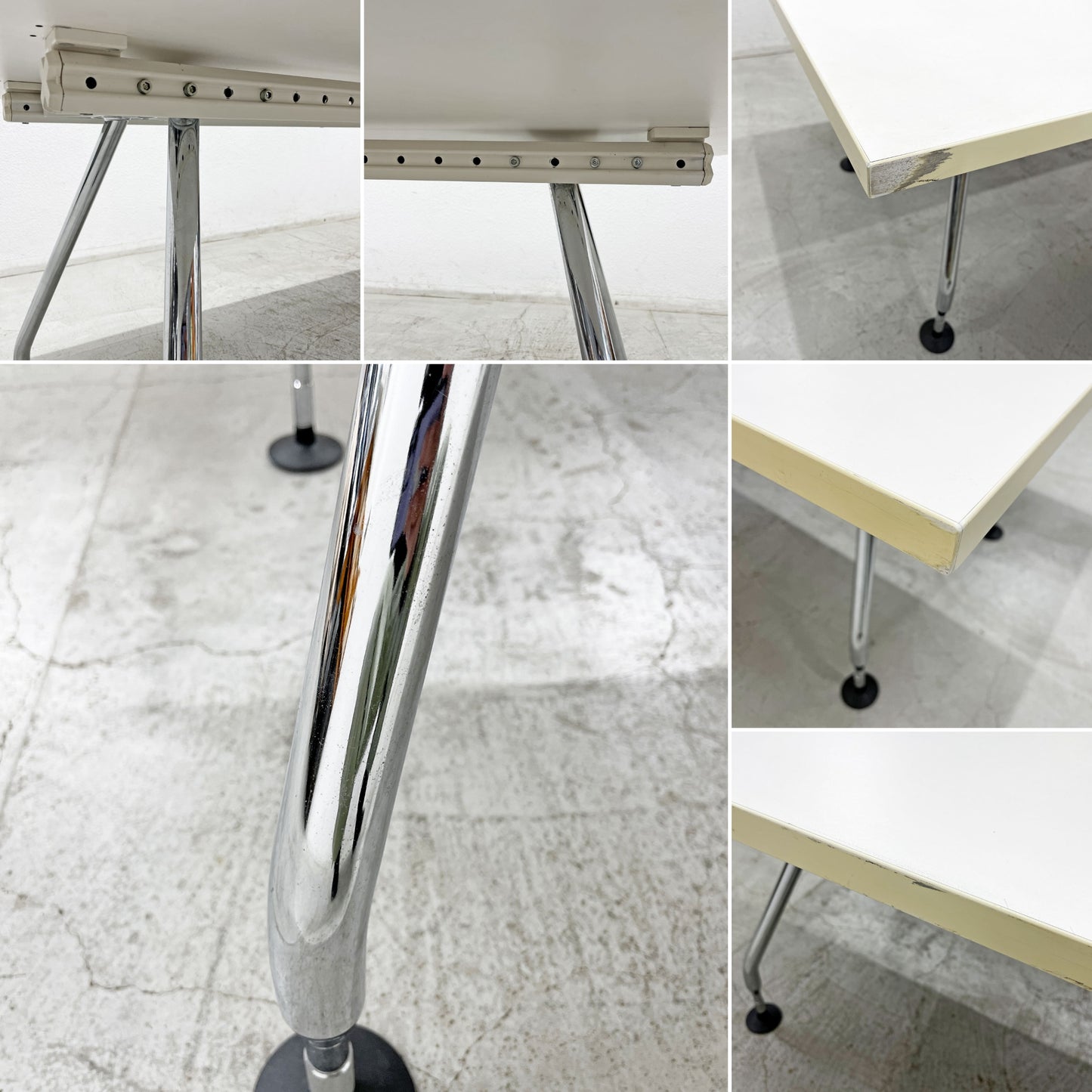 ヴィトラ vitra アドホック Ad Hoc ワーキングデスク ミーティングテーブル ダイニングテーブル W240cm アントニオ・チッテリオ モダンデザイン 〓