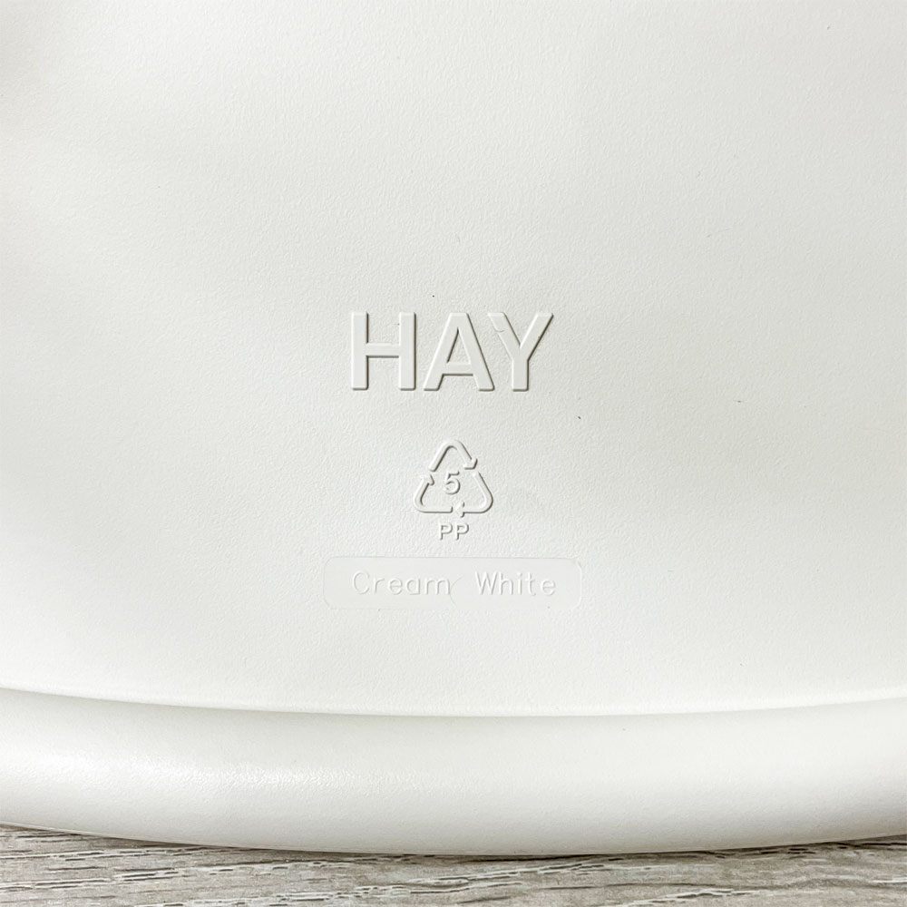 ヘイ HAY ノイ NEU13 ダイニングチェア オーク材 クリームホワイト デンマーク 北欧家具 D ●