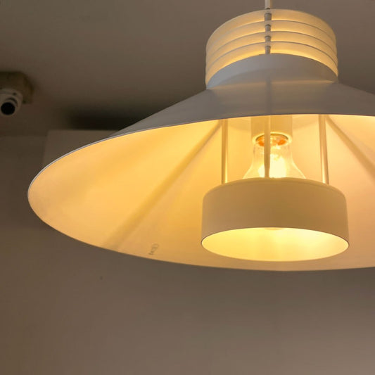 ヤマギワ yamagiwa ヴェクソ VEKSO ペンダントライト L ホワイト デンマーク製 廃番 ◎