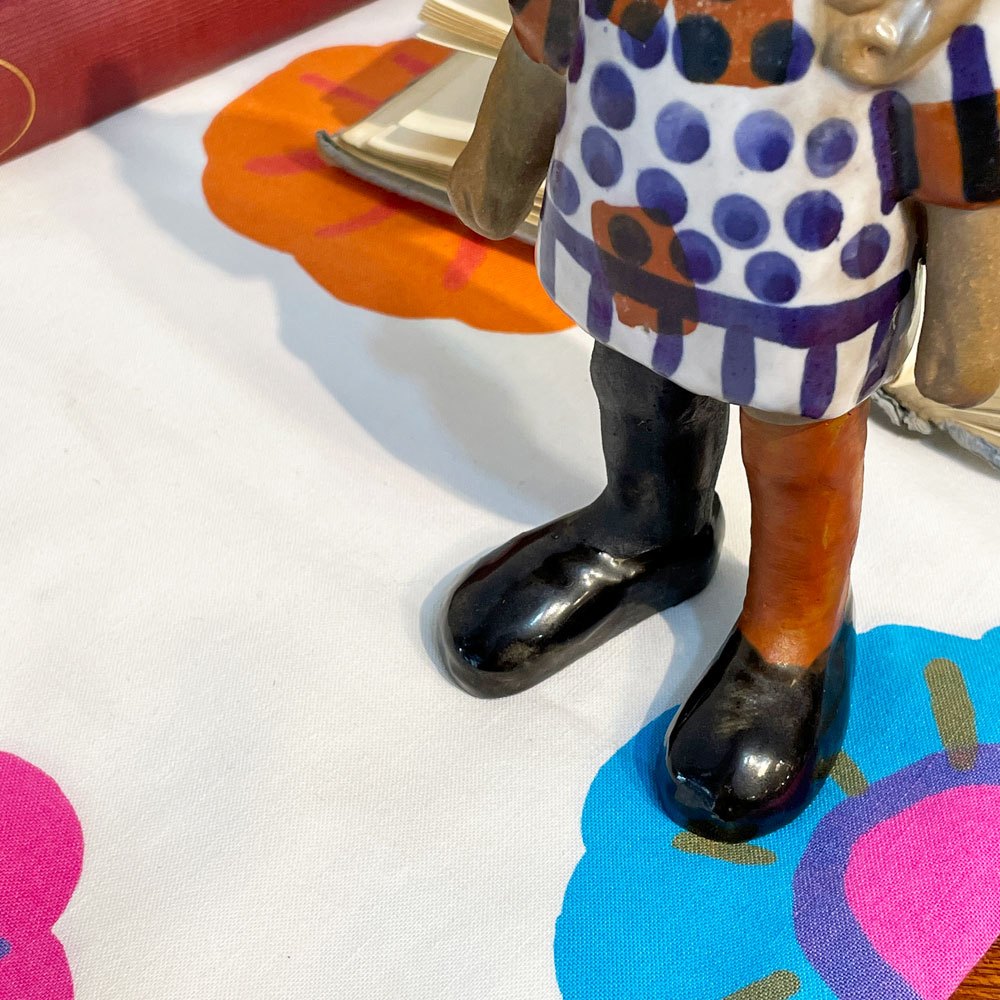 グスタフスベリ GUSTVSBERG 長くつ下のピッピ オブジェ 置物 リサ・ラーソン Lisa Larson スウェーデン 北欧雑貨 北欧ビンテージ ◎