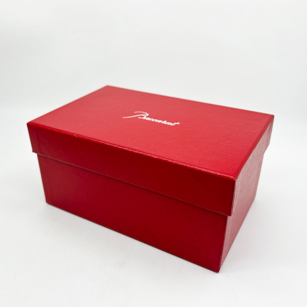 バカラ Baccarat ローザス ROSACES ソルト&ペッパー 調味料入れ 小物入れ クリスタルガラス フランス 箱付 美品 ●