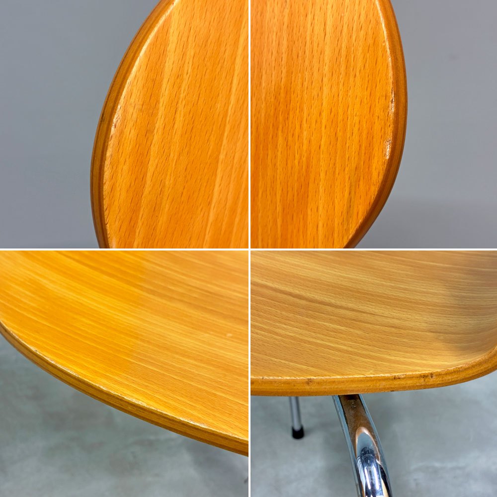 フリッツハンセン Fritz Hansen 3101 アリンコチェア アントチェア 4本脚 ナチュラルビーチ ラッカー仕上げ アルネ・ヤコブセン I ◎