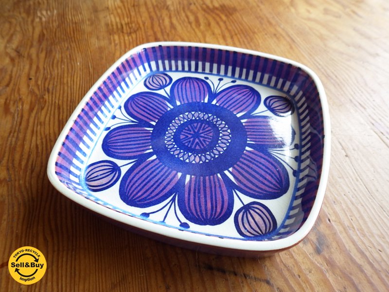 ◇ロイヤルコペンハーゲン Royal Copenhagen テネラ スクエアトレイ チップ有